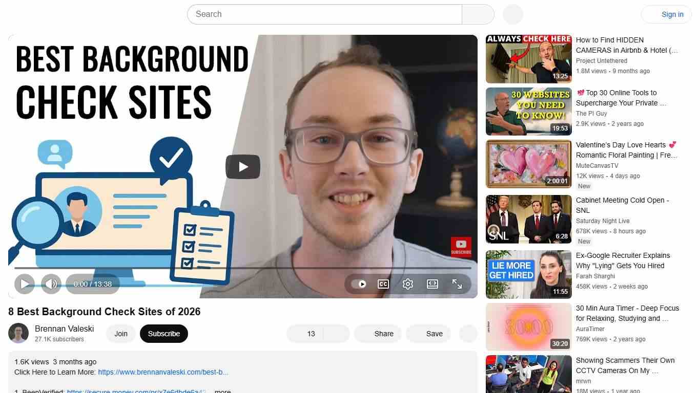 8 Best Background Check Sites of 2026 - YouTube